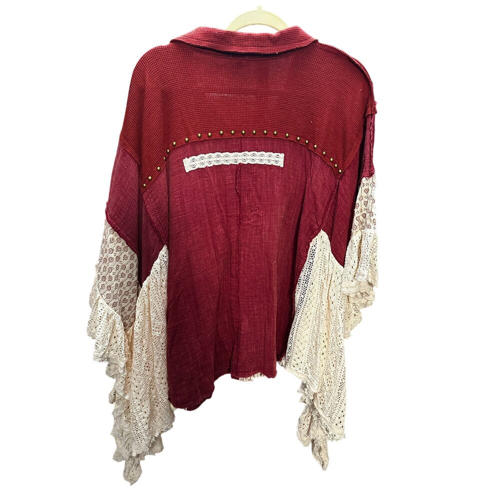 373-Pol Bohemian Top size L / PTP 41” - Picture 3 of 4